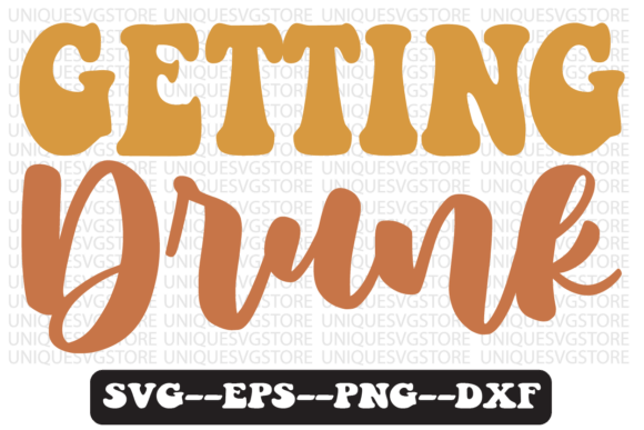 Getting Drunk Quote Retro Svg Design Review: A Bold Statement for Embroidery Projects