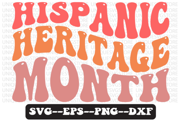 Hispanic Heritage Month Retro Svg Design: A Timeless Embroidery Asset