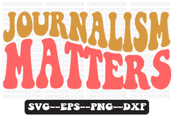 Journalism Matters Retro Svg Design Review for Real Projects