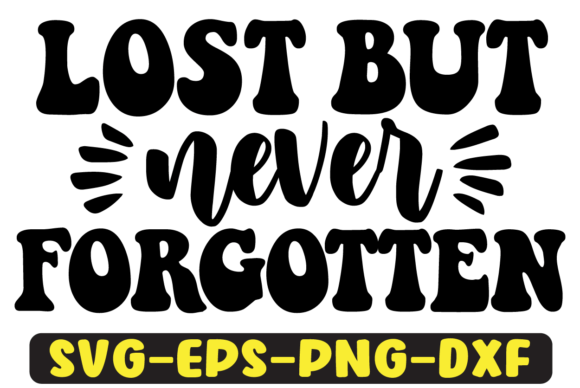 Lost but Never Quote Retro SVG Design Review