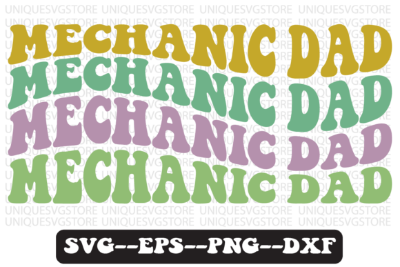 Mechanic Dad Quote Retro SVG Design Review for Real Projects