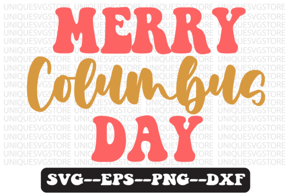 Merry Columbus Day Retro SVG Design Review: A Nostalgic Embroidery Asset