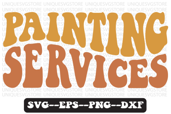 Painting Services Quote Retro SVG Design Review