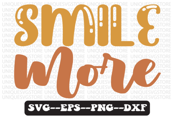 Smile More Quote Retro Svg Design Review: A Timeless Embroidery Asset