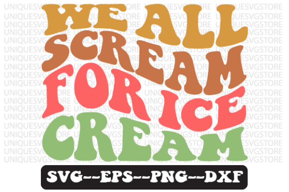 We All Scream for Ice Cream Svg Design Review